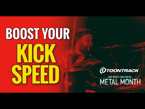 BOOST Your Kick Drum Speed - Toontrack Metal Month - Weekly Metal Drum Lesson - Episode 1