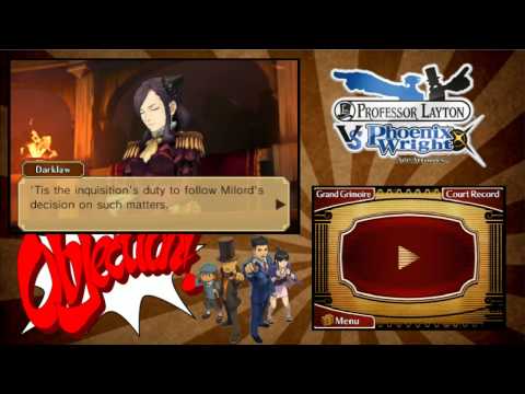 Prof. Layton vs. Phoenix Wright: Ace Attorney pt149 - Blind Snatch