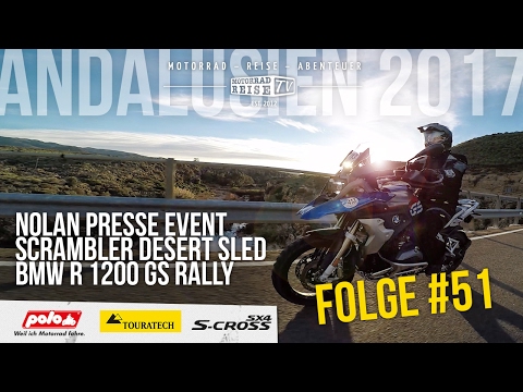 Motorradreise.TV Folge #51 – Nolan Presse Event – Ducati Scrambler Desert Sled – BMW R 1200 GS Rally