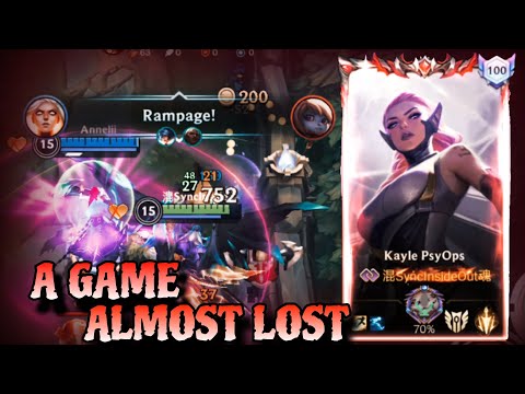 Wild Rift Ranked | Kayle vs Zoe – Lillia almost ended the game  | Mid Lane S19