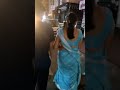 Saree Aunty Walking Aas Video