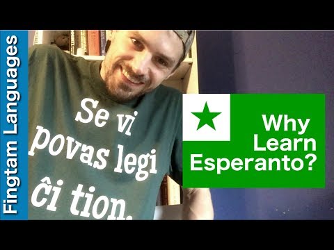 I'm learning Esperanto (and I don't care what you think)