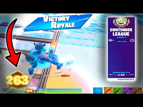 this is how you get over 260 points in arena and win ranked mode easy division 6 wins - fortnite contender league division 6