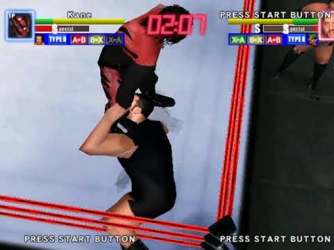 Rare Chokeslam Animation (WWF Royal Rumble)