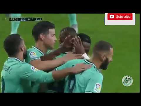 GOALS & HIGHLIGHTS Real Madrid 2 - 1 Real Sociedad La Liga
