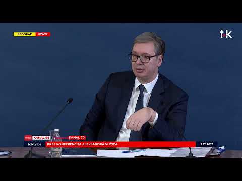 VANREDNO OBRAĆANJE Aleksandra Vučića zbog NIS-a