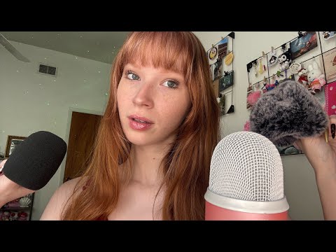 ASMR | Fast & Aggressive Mic Triggers (Mic Scratching, Tapping, Gripping w/ Mic Covers)