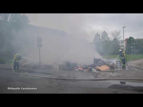 Senftenberg: Brandstiftung in Wohngebiet? - LAUSITZWELLE