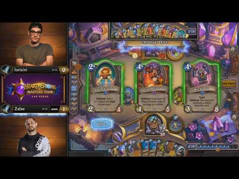 Hearthstone - Lorisini VS Zalae - Masters Tour Las Vegas