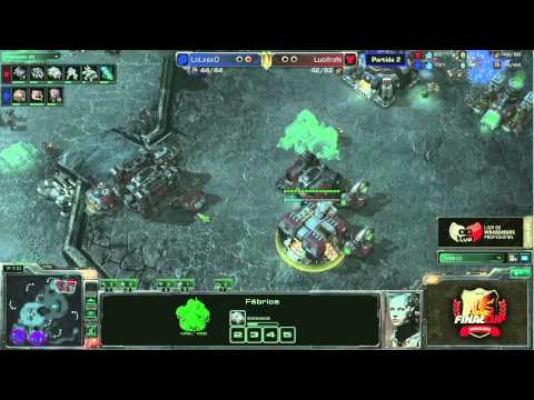 LucifroN vs LoLvsxD (Mapa 2) - Semifinales Starcraft II - LVP Final Cup