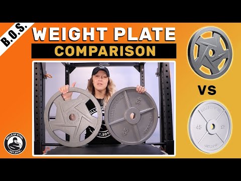 Machined Iron Olympic Weight Plates Overview