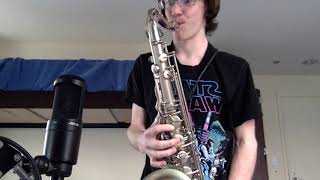 Video thumbnail for Metal Berg Larsen Tenor Saxophone Mouthpiece 105/1 w/Fiberreed Onyx by Aminn Ellis