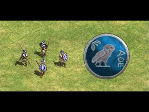 AoE2:DE - Rome at War | 20 ELITE HOPLITES vs ALL GENERIC UNITS (Equal Resources)