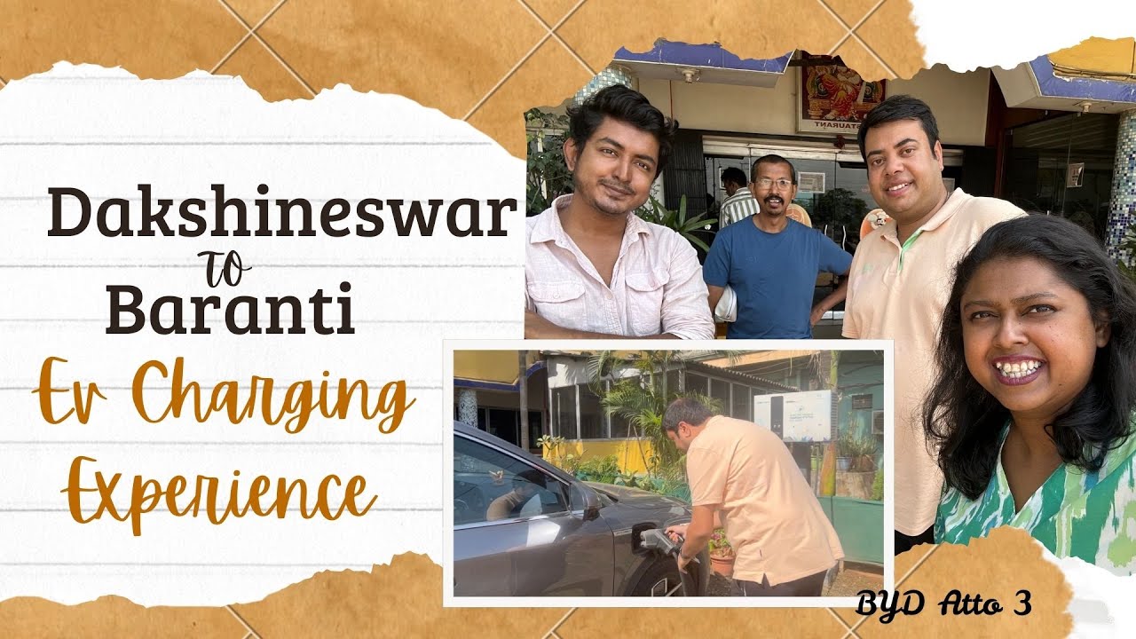 Dakshineswar to Baranti in BYD Atto 3 ⚡| EV Road Trip | Charging Struggles 😓 |
