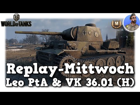 WoT - Leopard Prototyp A & VK 36.01 (H) - Spotting & Nahkampf - World of Tanks