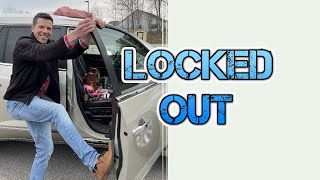 Locked Out - Doors locked, keys in the car, breaking into our 2013 Buick Enclave