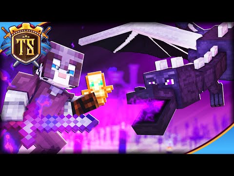 Minecraft, Men Kan Vi Nakke ENDERDRAGEN Med OP Items?! | Dansk Minecraft med TortenSkjold ​