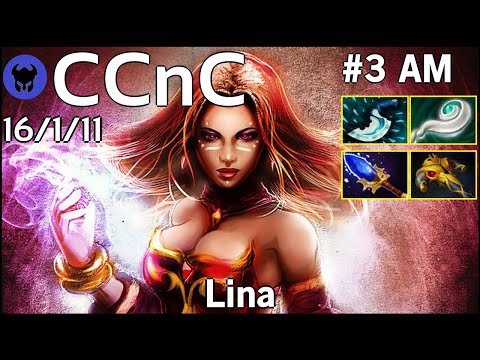 CCnC [test123] plays Lina!!! Dota 2 7.20