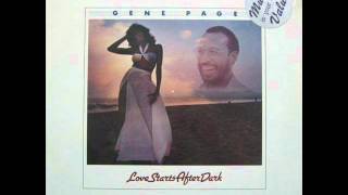 Gene Page Love Starts After Dark
