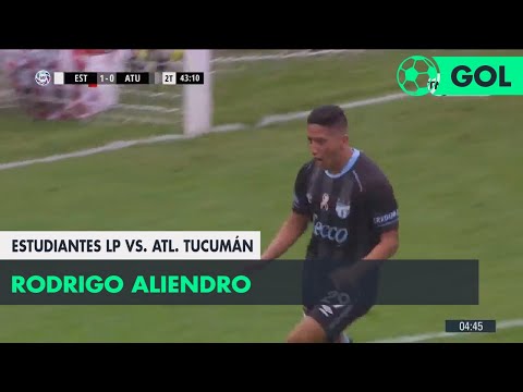 Rodrigo Aliendro (1-1) Estudiantes LP vs Atlético Tucumán | Fecha 9 - Superliga Argentina 2018/2019