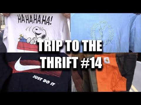 Trip To The Thrift #14 | YSL, Carhartt & Nike