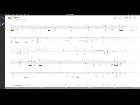 Avrai ( Claudio Baglioni ) ,Tablatura e base Senza Basso - Backing bass track - NO BASS