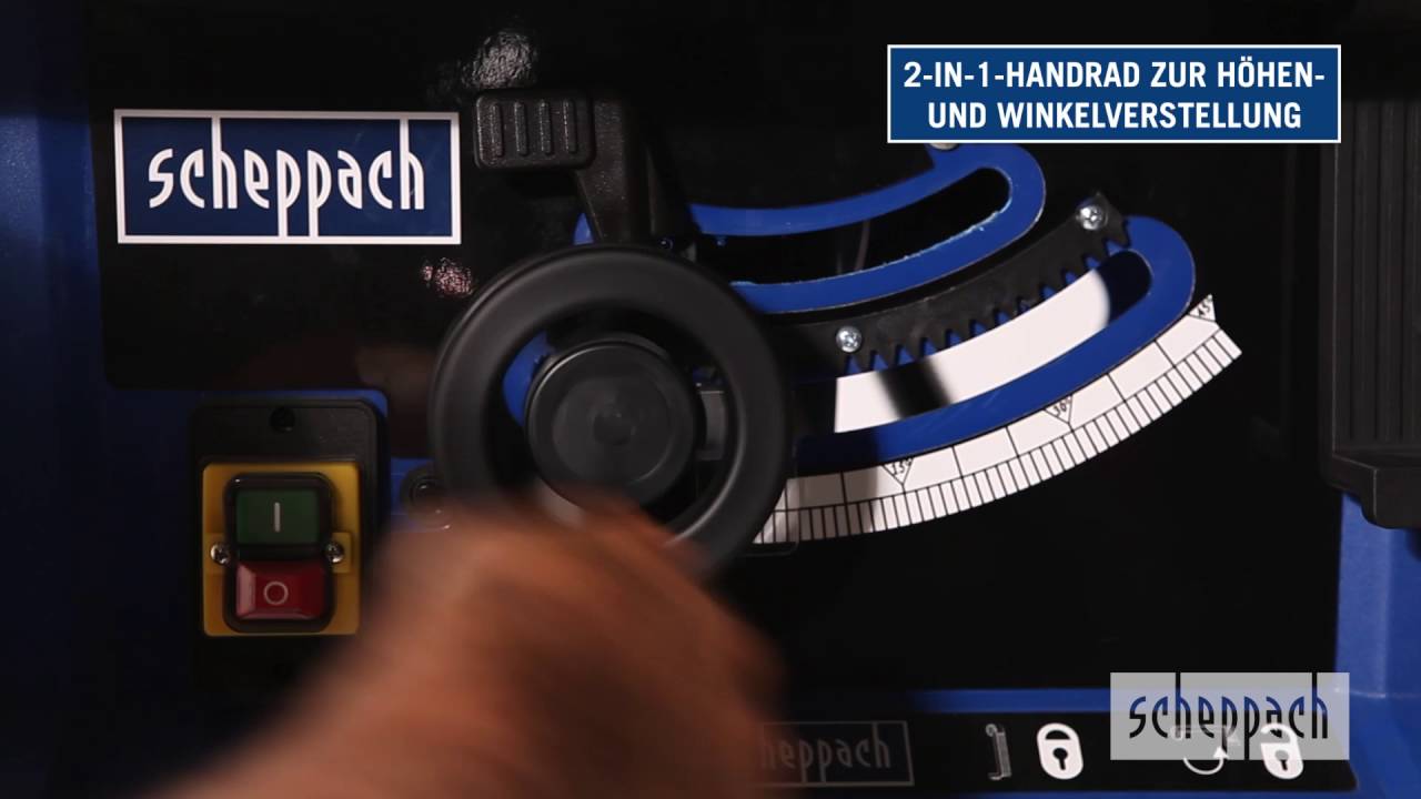Scheppach HS105 Staklės diskinio pjovimo 2000W