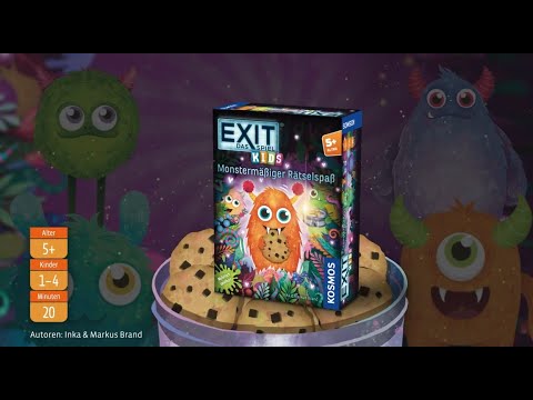 KOSMOS | Kinderspiele | EXIT® - Das Spiel Kids: Monstermäßiger Raetselspaß
