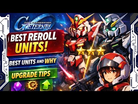 SD Gundam G Generation Eternal Beginner Guide: Rerolls, Team Building, Best Units and WHY!