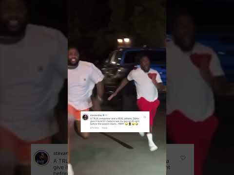 How Kevin Hart injured himself racing Stevan Ridley