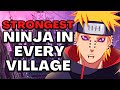 STRONGEST Ninja From Every Village In Naruto