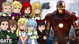Gate react to Iron Man || Endgame