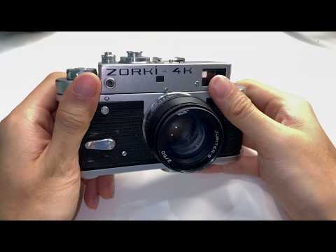 Zorki 4K with Jupiter-8 50mm f2 Lens ( JM ) ( Shutter Stuck )