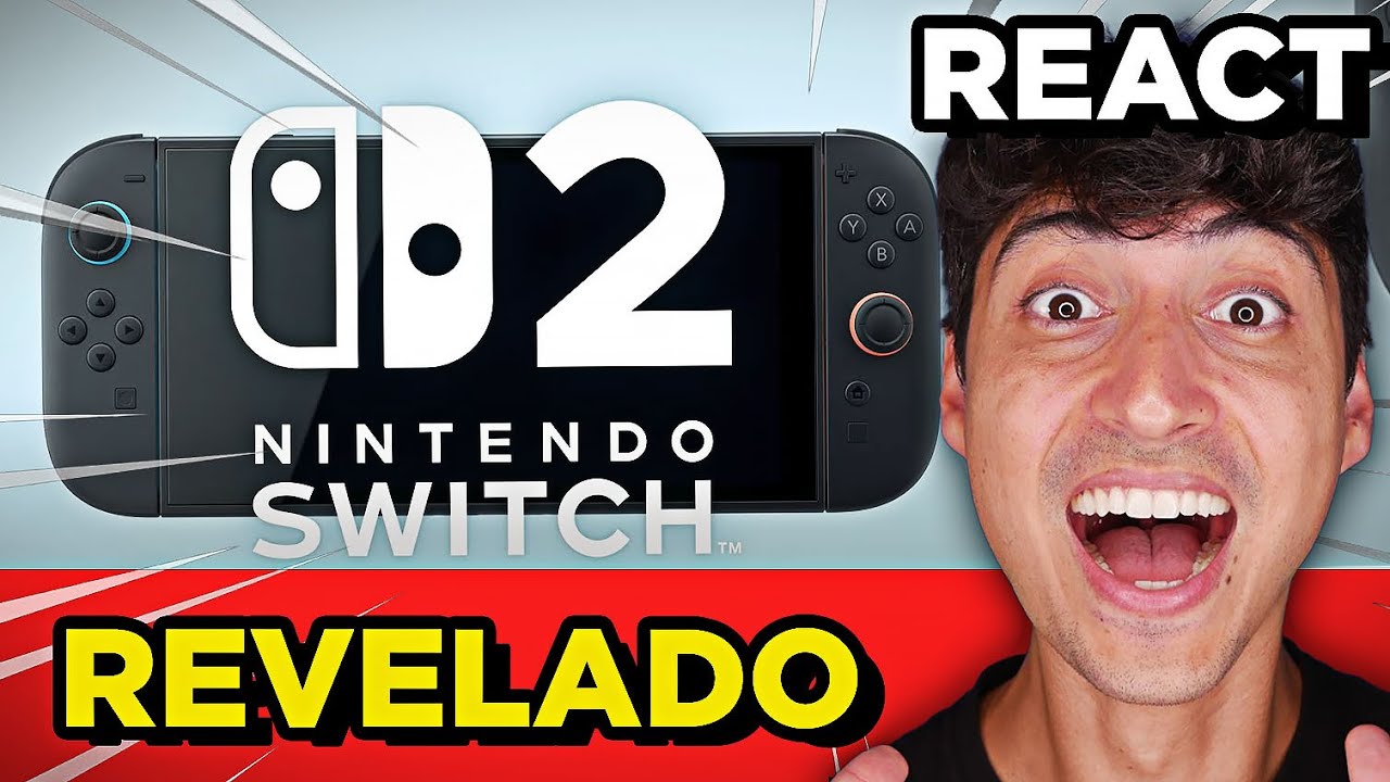 Nintendo Switch 2 OFICIALMENTE Revelado! REACT | Reagindo ao Trailer do Anúncio!