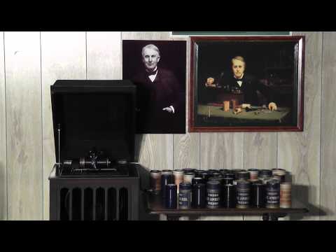 Edison blue amberol cylinder 2104 - Stars and Stripes Forever March by Sousas Band