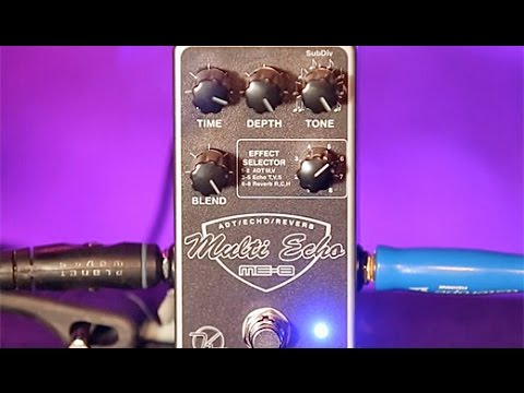 Review Demo - Keeley Electronics ME-8 Multi Echo