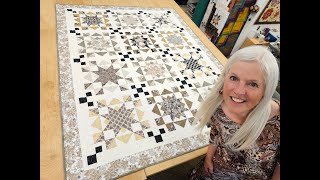 QUILT MAKING SHINY AND BRIGHT IS SUCH A DELIGHT!
