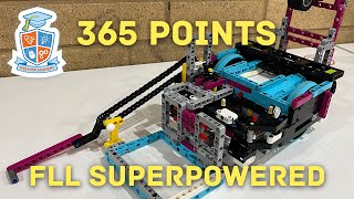 365 points FLL SUPERPOWERED by CA Phoenix Tech