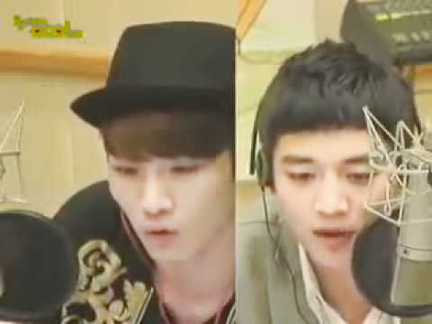 [20101004] kiss the radio special DJ SHINee Key＆minho 10/12