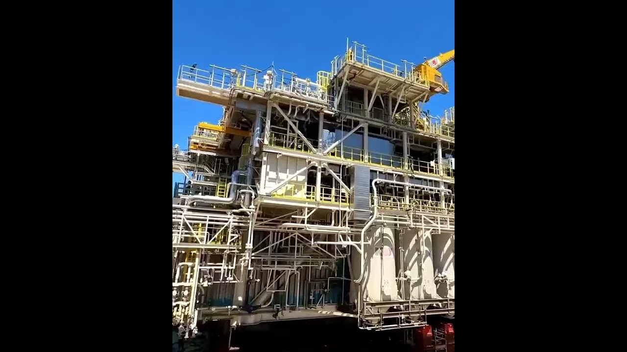 bp's post on LinkedIn - ACE topsides construction project - AZFEN J.V. as main and only contractor