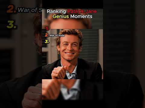 Ranking Patrick Jane Genius Moments👌🧐#shorts #patrickjane