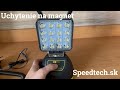 AKU LED svetlo s magnetom - 16x3W LED + Powerbanka USB (230V / 12V nabíjačka) - Video Youtube