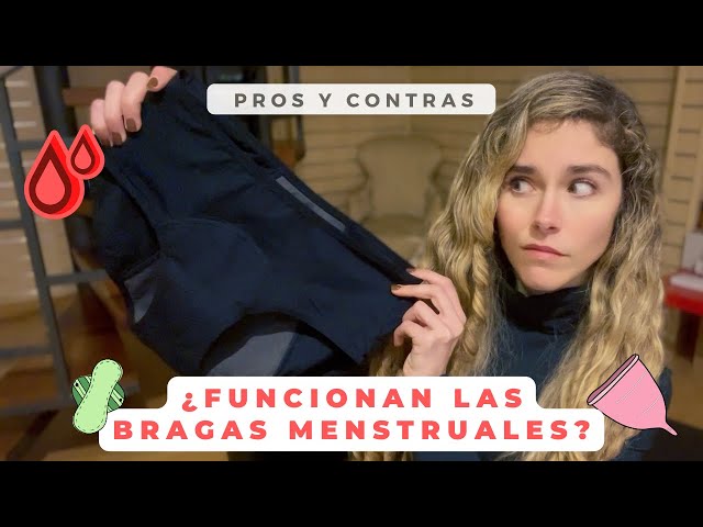 Vídeo relacionado con SUNKISS INTIMATES Bragas Menstruales Desechables para Mujer con Flujo Abundante, Braguitas Postparto Mujer a Prueba de Fugas, Negro, Talla S/M, 10 Unidades