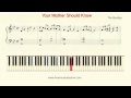 How To Play Piano: The Beatles "Your Mother ...
