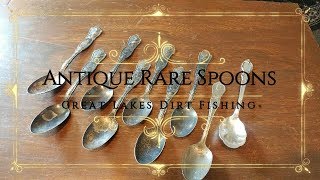 HOW TO FIND RARE VALUABLE ANTIQUE SILVER SPOONS AT YOUR FAVORITE THRIFT STORE