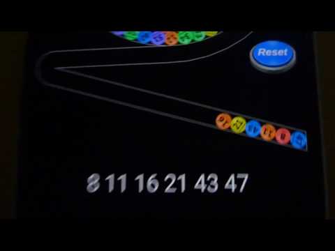 Lotto Draw Machine Video