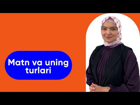 Matnni qanday tahlil qilish kerak?