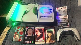 【接続】PS5のGEO冷却ファンLED FANのUSBにスイッチ付USBケーブル オスメスType-A 25cmUSB接続で縦置きスタンドのUSB接続したヨ！！実況#6056(*•̀ㅂ•́)و✧