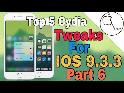 Top 5 Cydia Tweaks For IOS 9.3.3  Pangu Jailbreak Vevo Music MineCraft Apple iPhone 7 Plus free