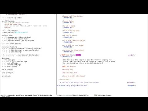 Grazer Linuxtage 2021 - Emacs Org mode features you may not know